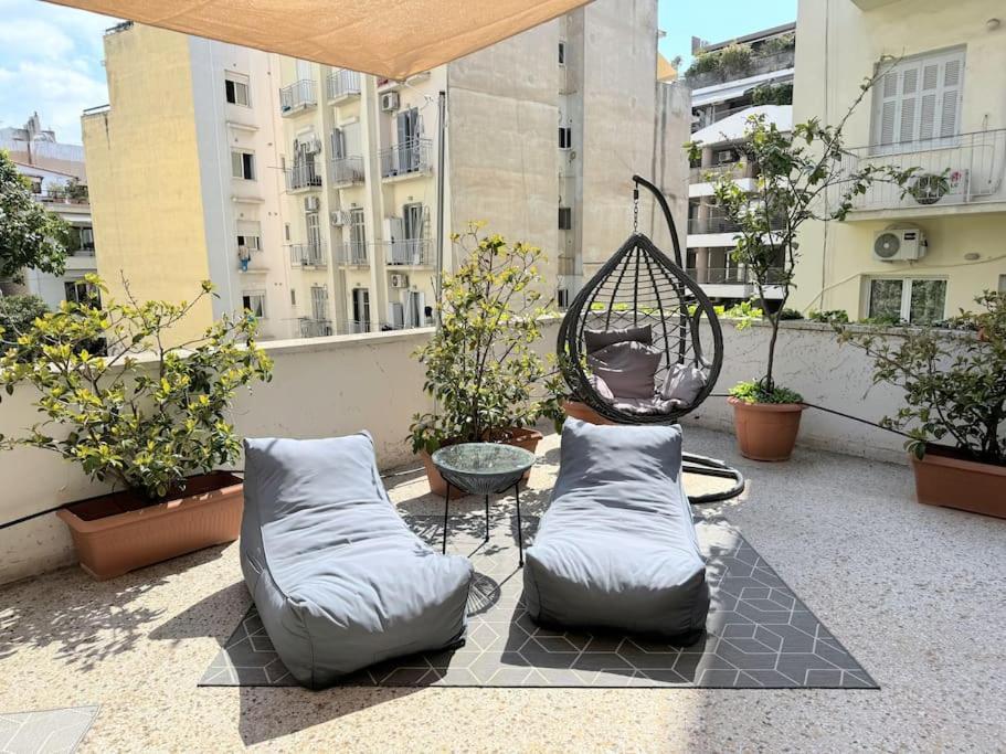Amazing 3Bdr Apt With Unique Roof Garden In Plaka เอเธนส์ ภายนอก รูปภาพ