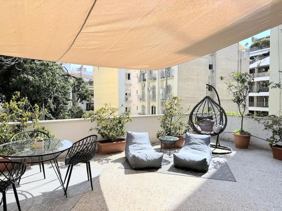 Amazing 3Bdr Apt With Unique Roof Garden In Plaka เอเธนส์ ภายนอก รูปภาพ