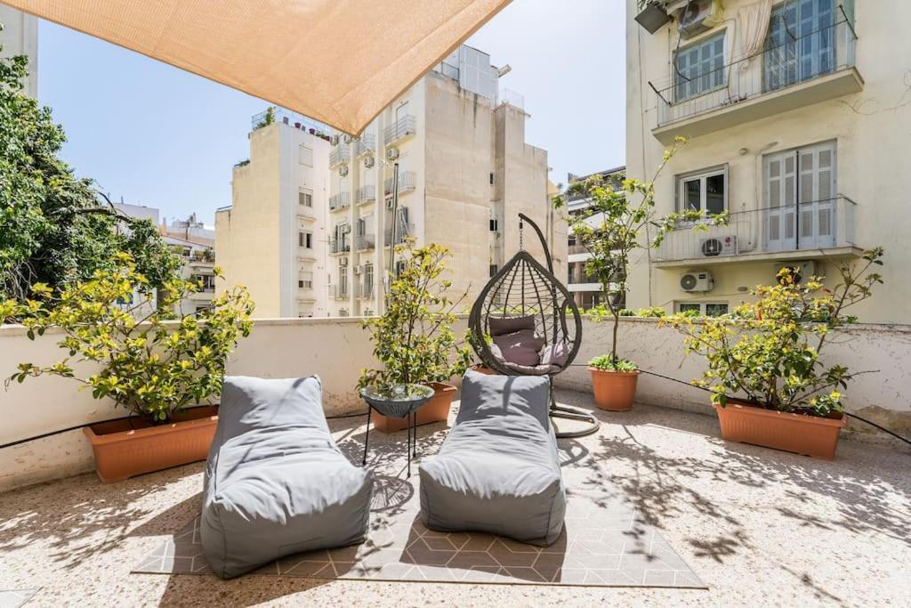 Amazing 3Bdr Apt With Unique Roof Garden In Plaka เอเธนส์ ภายนอก รูปภาพ
