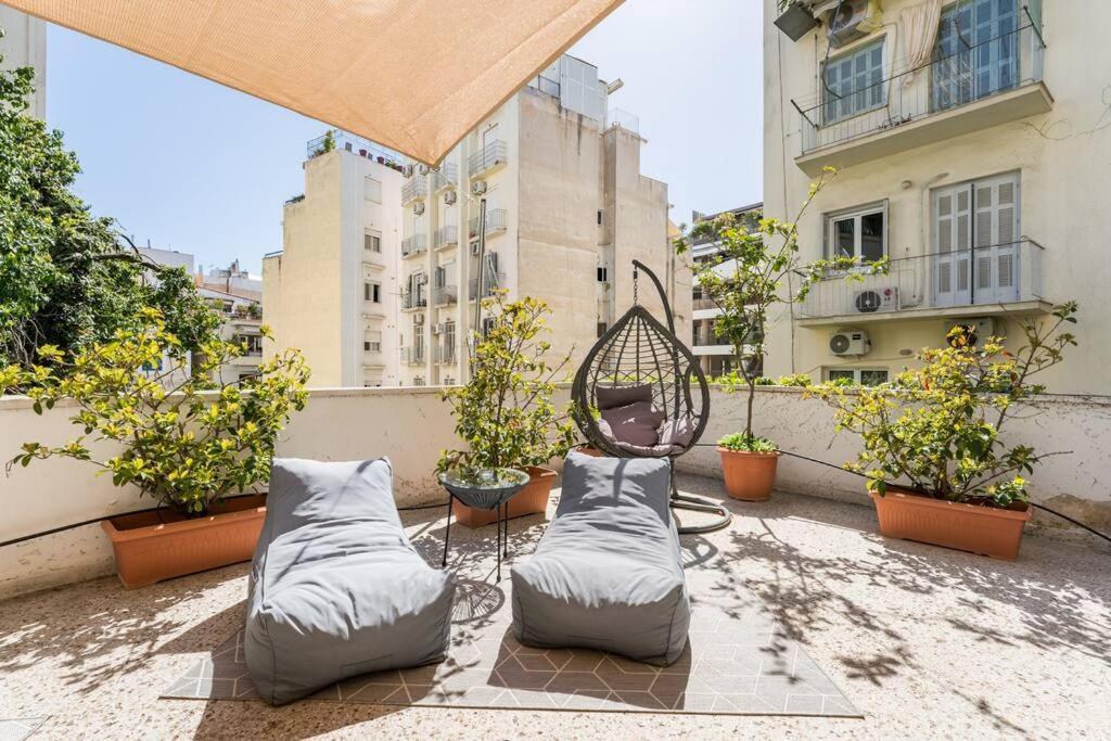 Amazing 3Bdr Apt With Unique Roof Garden In Plaka เอเธนส์ ภายนอก รูปภาพ